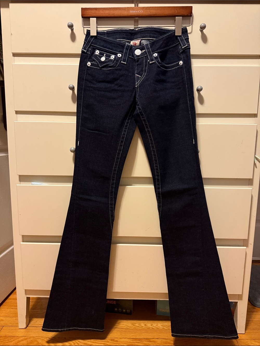 Vintage True Religion Jeans with white sequins
